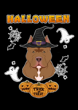 Happy Halloween Pitbull