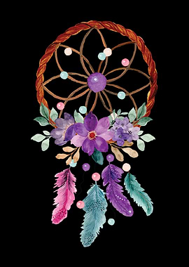 Flowers Dreamcatcher