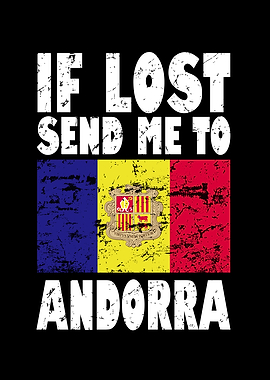 Andorra Flag Saying