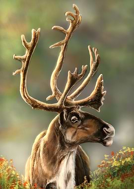Reindeer Portrait