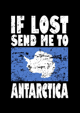 Antarctica Flag Saying