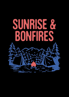 Sunrise Bonfires Camping