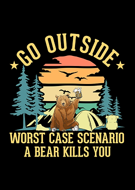 Camping Bear Outdoor
