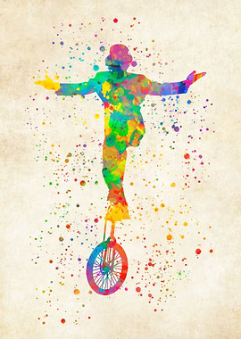 Circus Watercolor