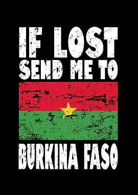 Burkina Faso Flag Saying