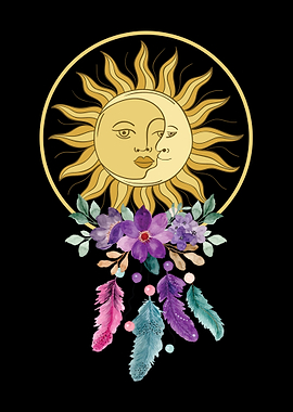 Dreamcatcher Sun Moon