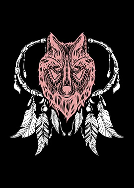 Wolf Dreamcatcher