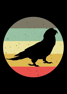 Retro Parrots Vintage
