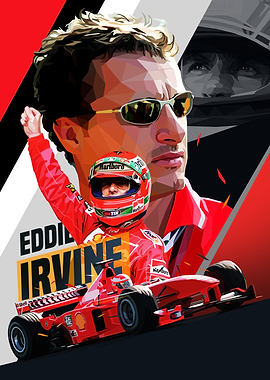 Low Poly Eddie Irvine
