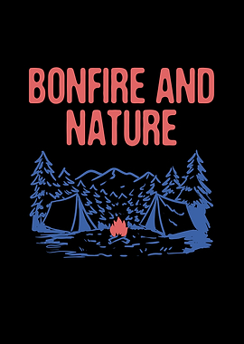 Bonfire and Nature Camping