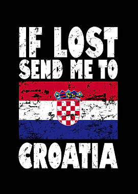 Croatia Flag Saying