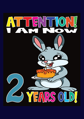 Rabbit I Am 2 Years Old