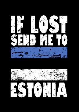 Estonia Flag Saying