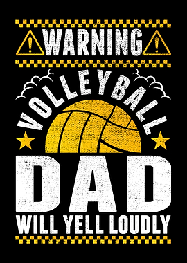 Loud Yelling Volleyball