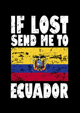 Ecuador Flag Saying