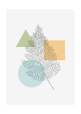 Geometric abstract art