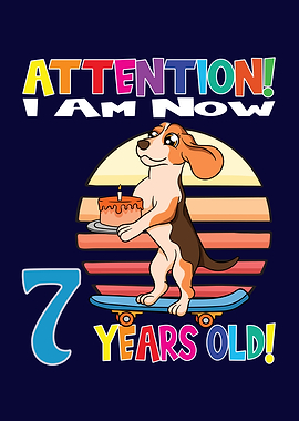 Dog I Am 7 Years Old