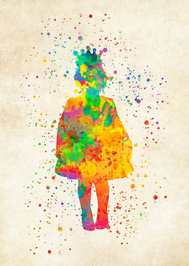 Fairy princes watercolor