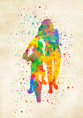 Children playing outside