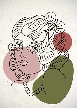 Gypsy Woman With Butterfly