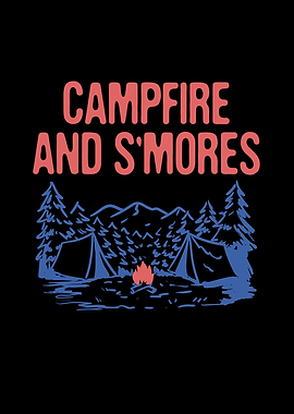 Campfire and Smores