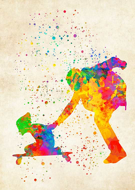 Children playing outside