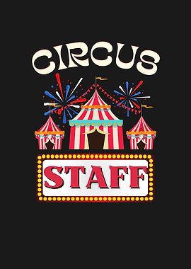 Circus Staff Vintage Fun
