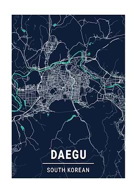 City Map Daegu