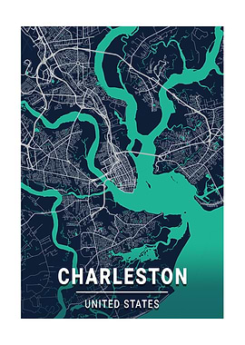 City Map Charleston US