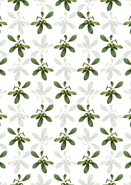 Floral Crabapple Pattern