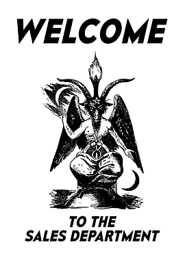 WELCOME SALES FUNNY DEVIL