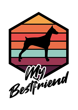 Doberman Art My Best