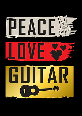 Peace Love Guitar