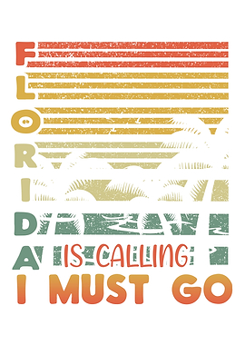 Retro Florida Vacation