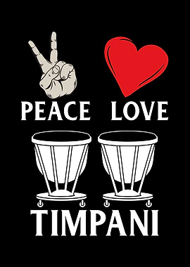 Peace Love Timpani