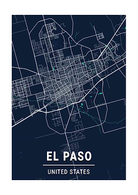 City Map El Paso