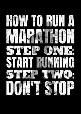 How to run a Marathon