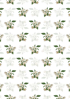 Floral Crabapple Pattern