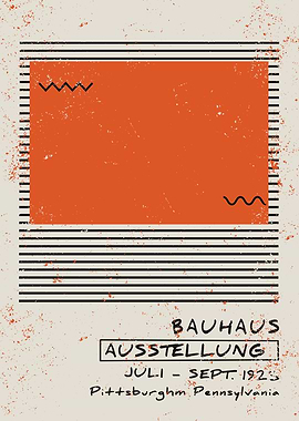 Retro Bauhaus Exhibition