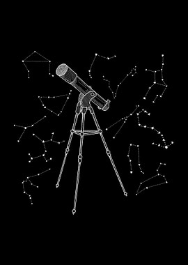 Telescope Stars Space