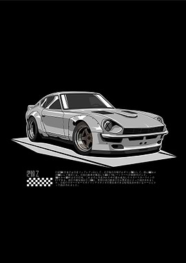 Nissan 240Z Fairlady White