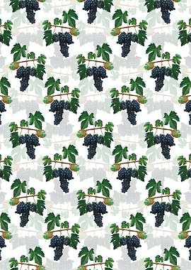 Lacrima Grapes Pattern