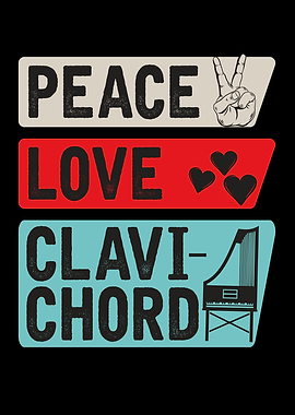 Peace Love Clavichord
