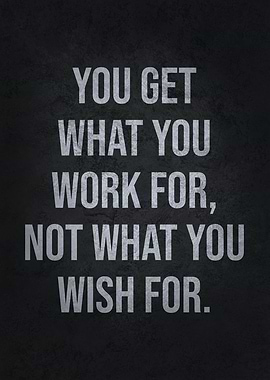 Work vs Wish