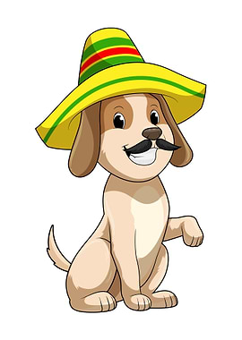 Dog Mexican Hat