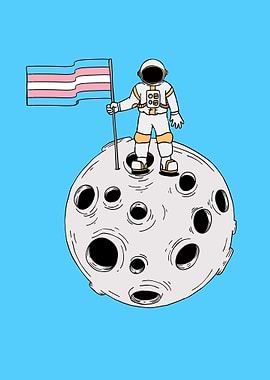 Transgender Astronaut Flag