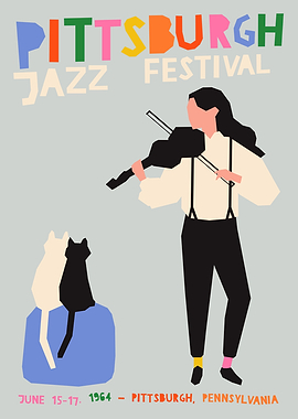 Pittsburgh Jazz Poster