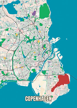 Copenhagen Map