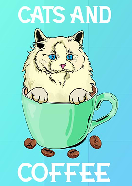 Birman Cat Coffee