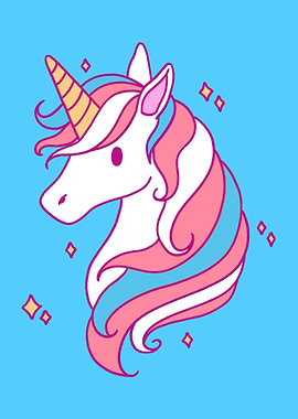 Trans Pride Unicorn